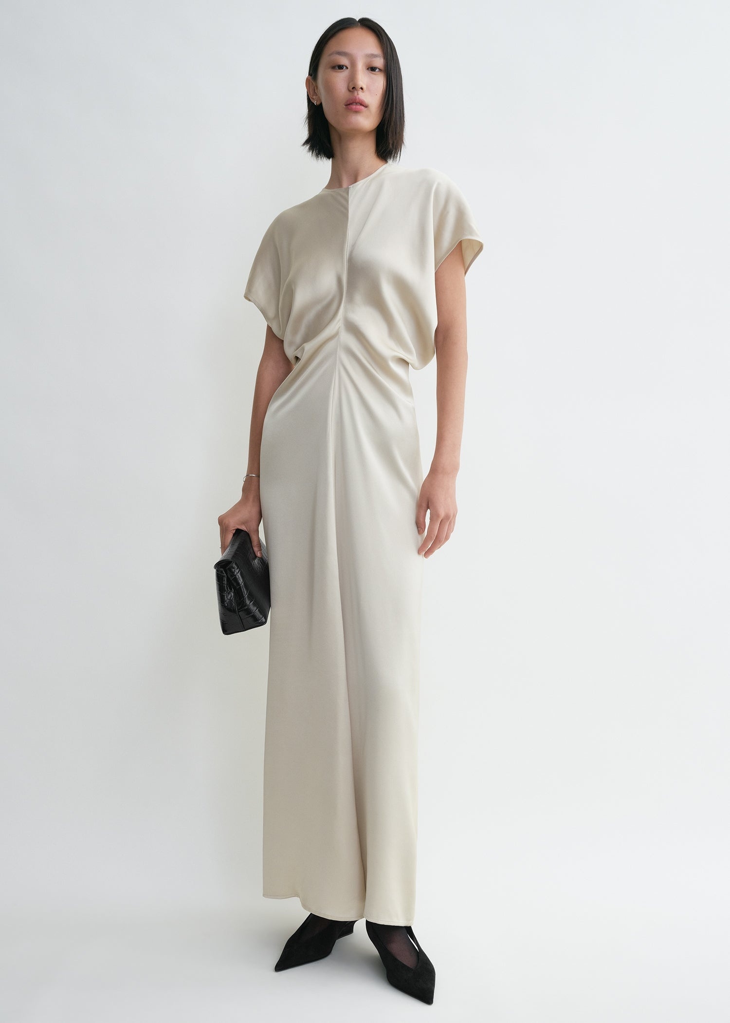 Slouch waist dress pearl - 2