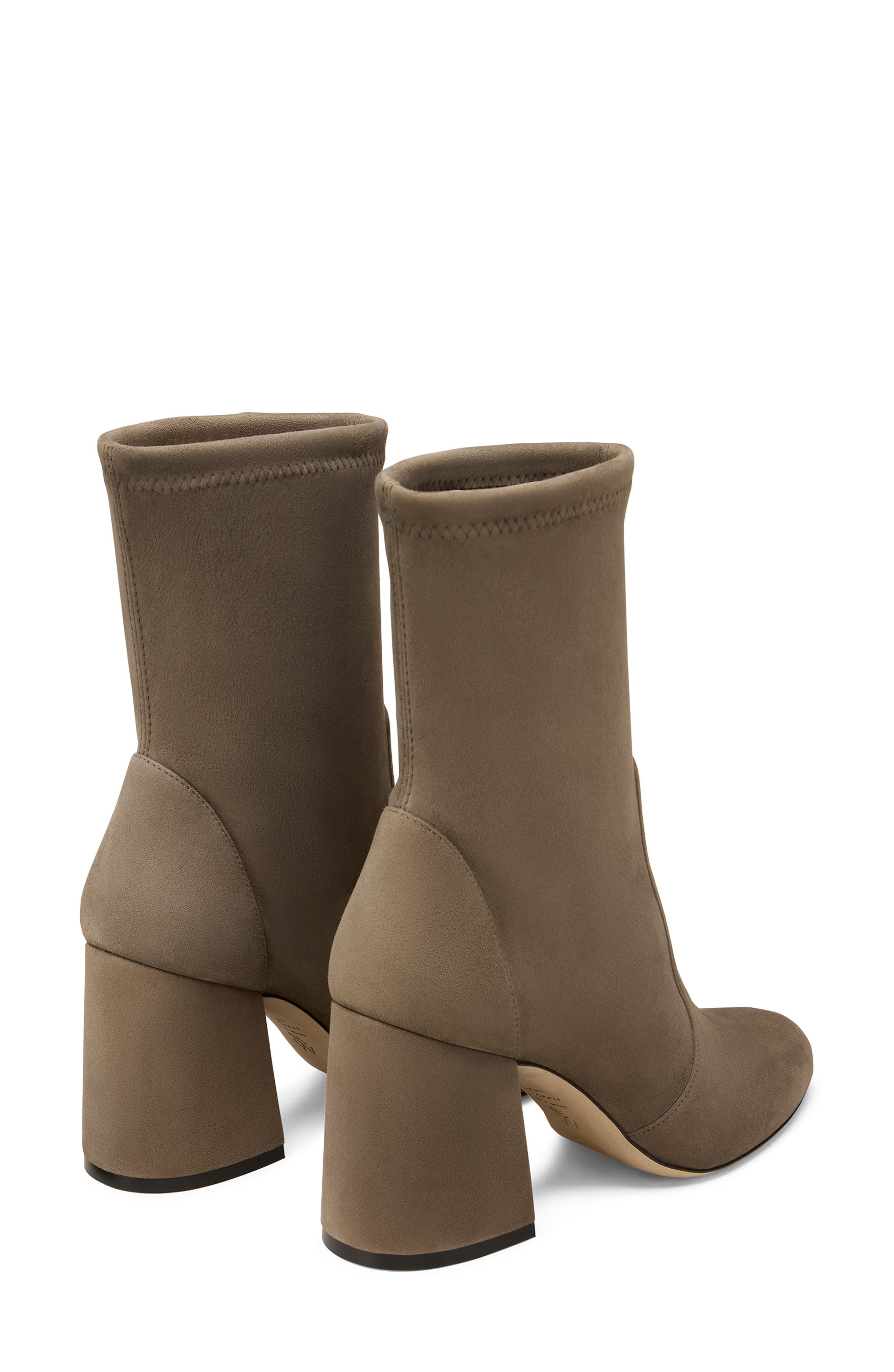 Stuart Weitzman Essentialist Stretch Bootie in Smokey Taupe at Nordstrom - 2