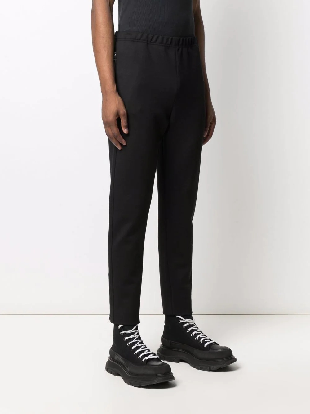 ankle-zip track pants - 3