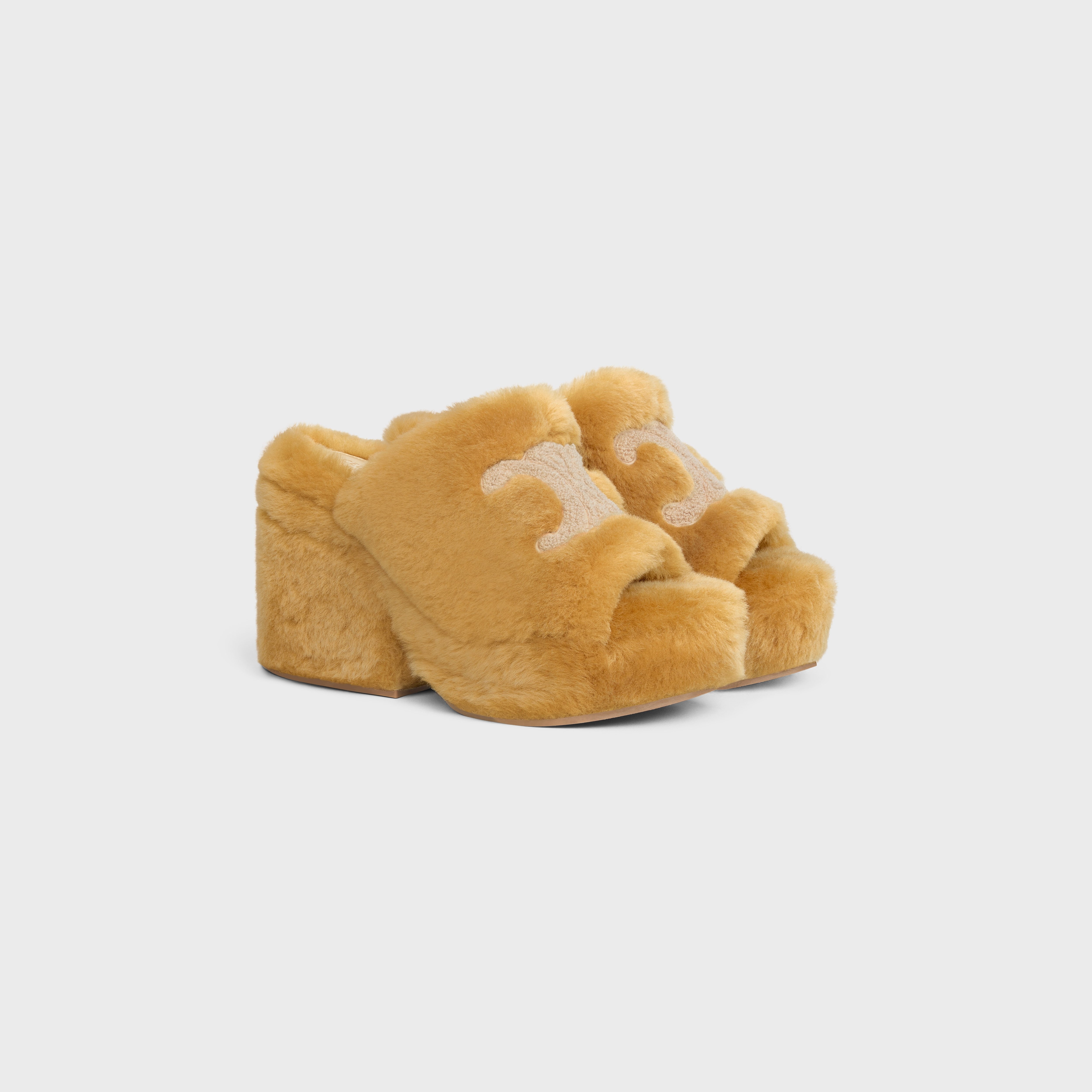 CELINE ELENA MULE in SHEARLING - 2