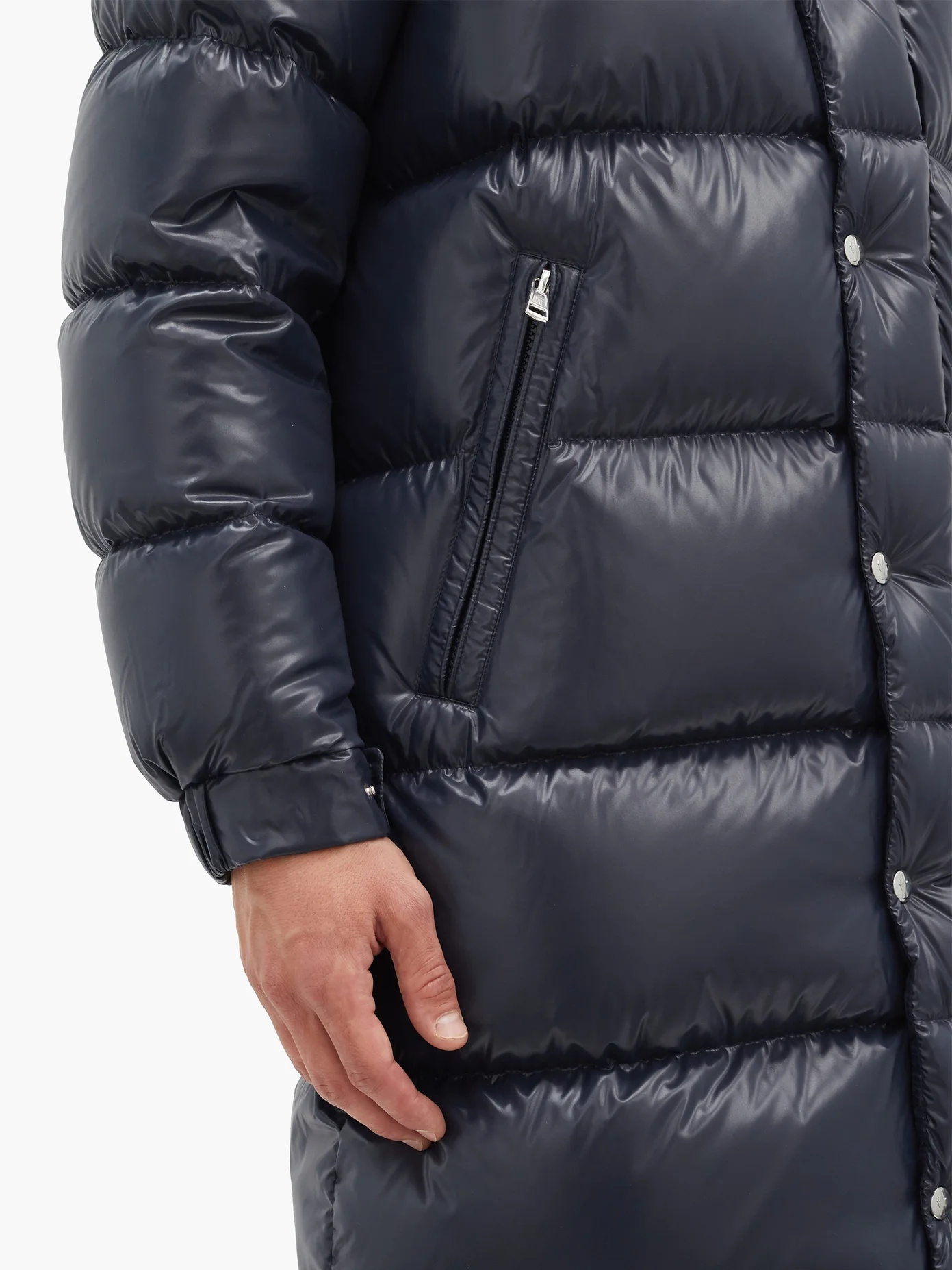 Hanoverian down-quilted hooded coat - 4