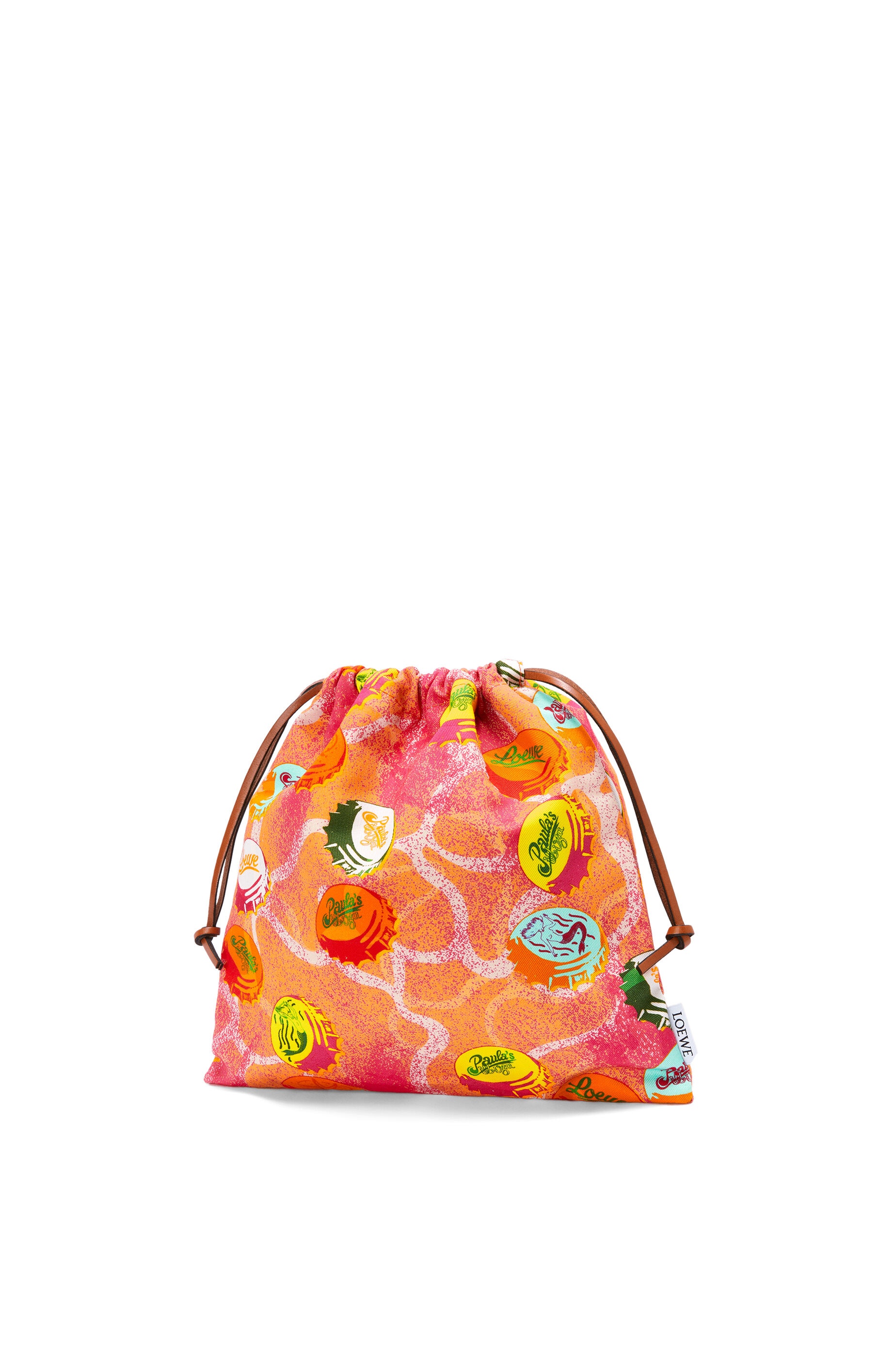 Small Basket bag in palm leaf and calfskin - 8