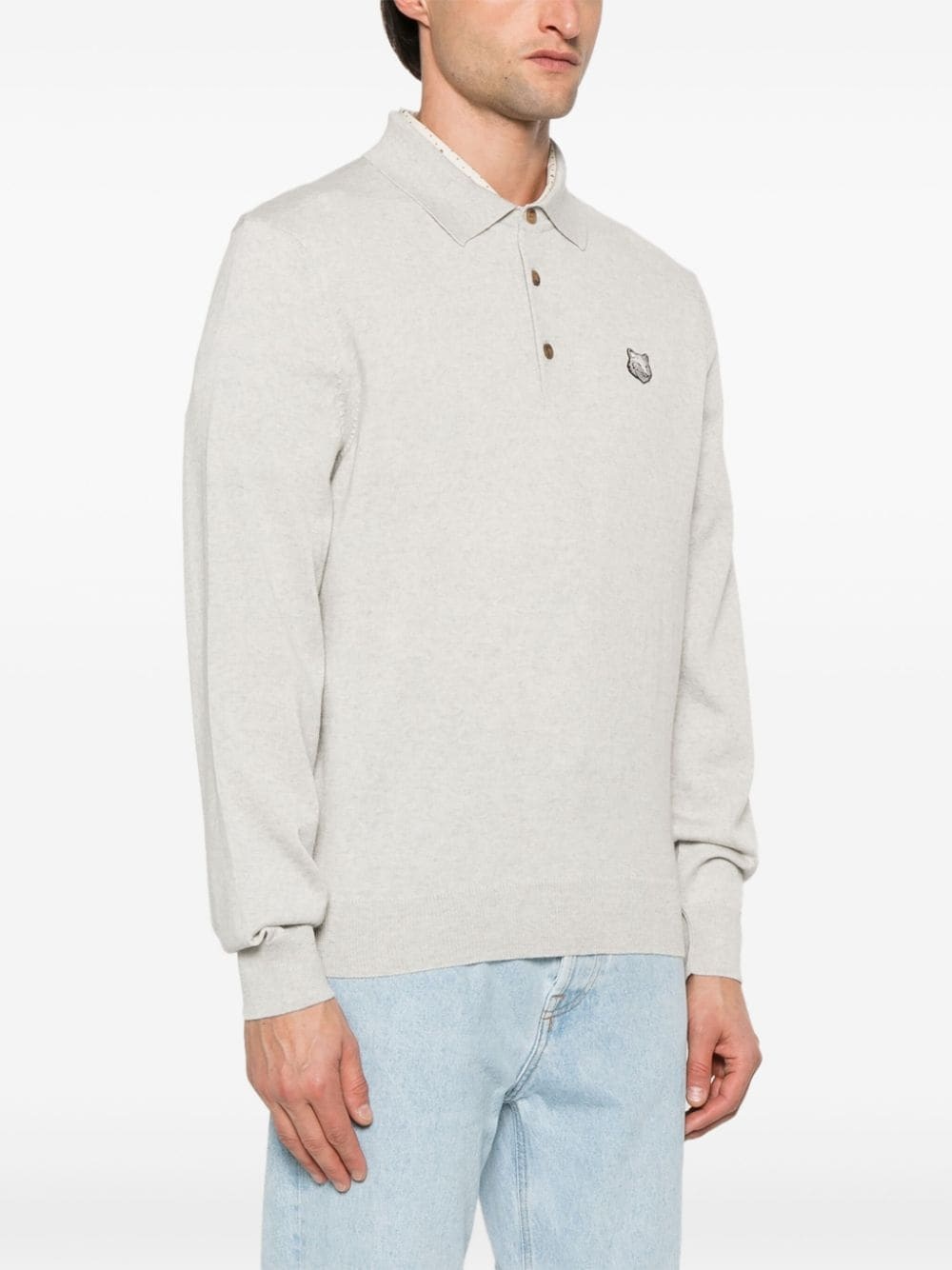 Bold Fox Head polo shirt - 3