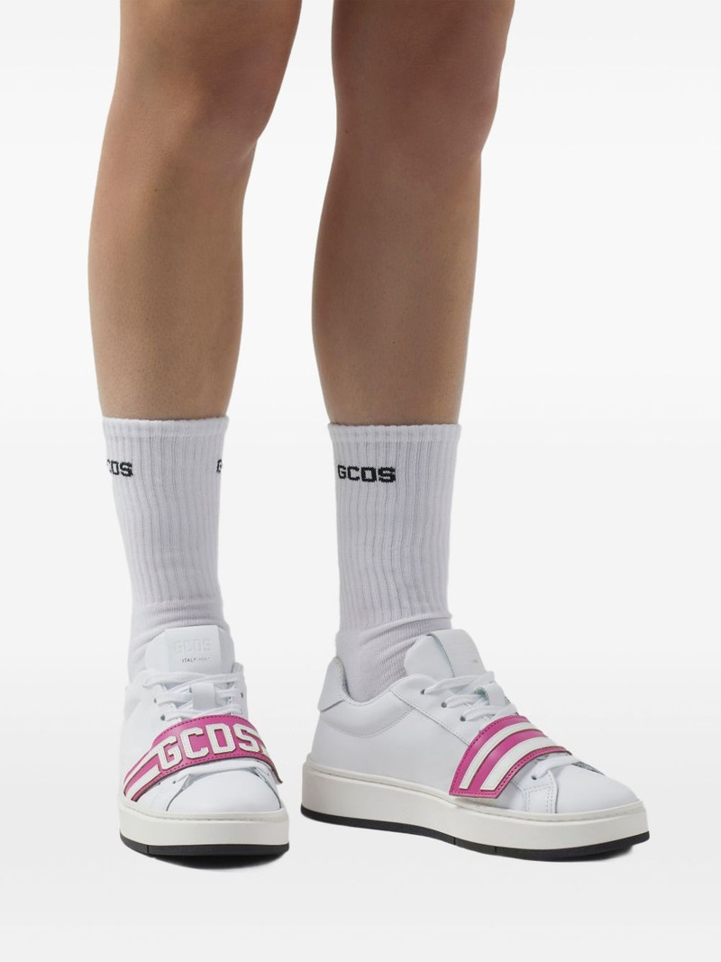 logo-strap sneakers 5