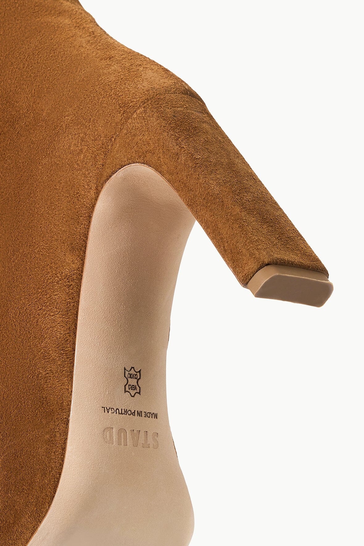 STAUD WALLY HIGH HEEL BOOT TAN - 5