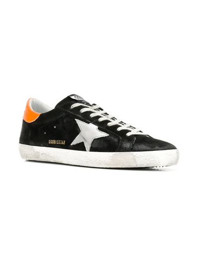 Golden Goose distressed superstar sneakers outlook