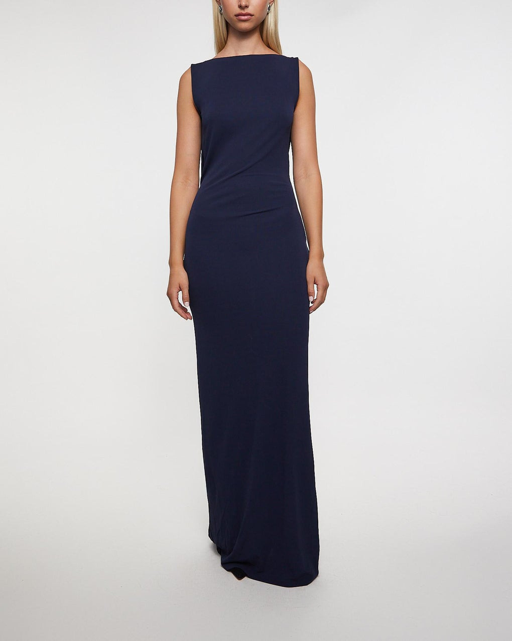 Dress Basha Gown Blue - 2