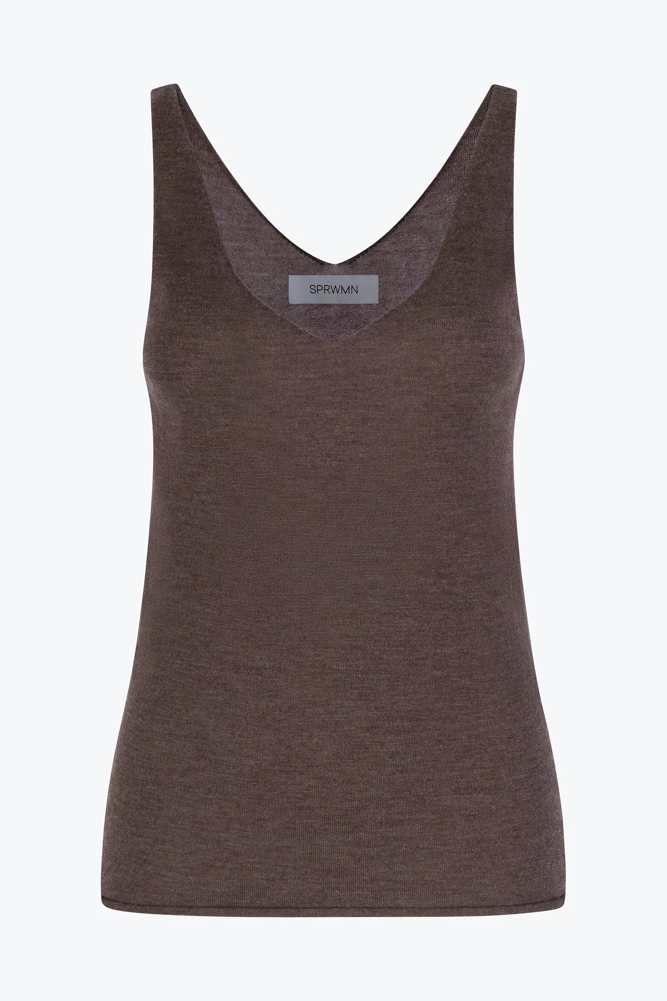 CAMILLE CASHMERE TANK - 1