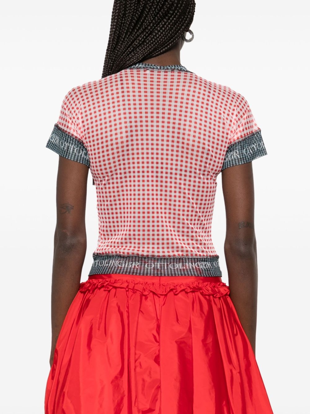 mesh T-shirt - 4
