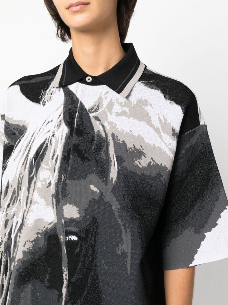 graphic-print short-sleeve polo shirt 5