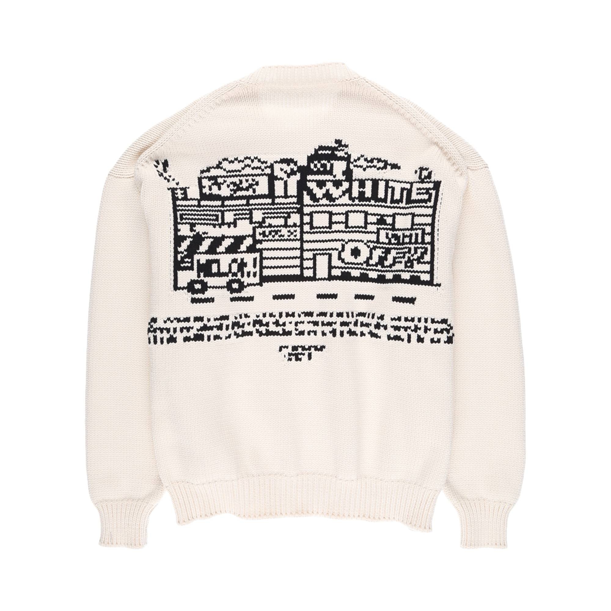 Off-White Graffiti Zine Crewneck 'Off White' - 2