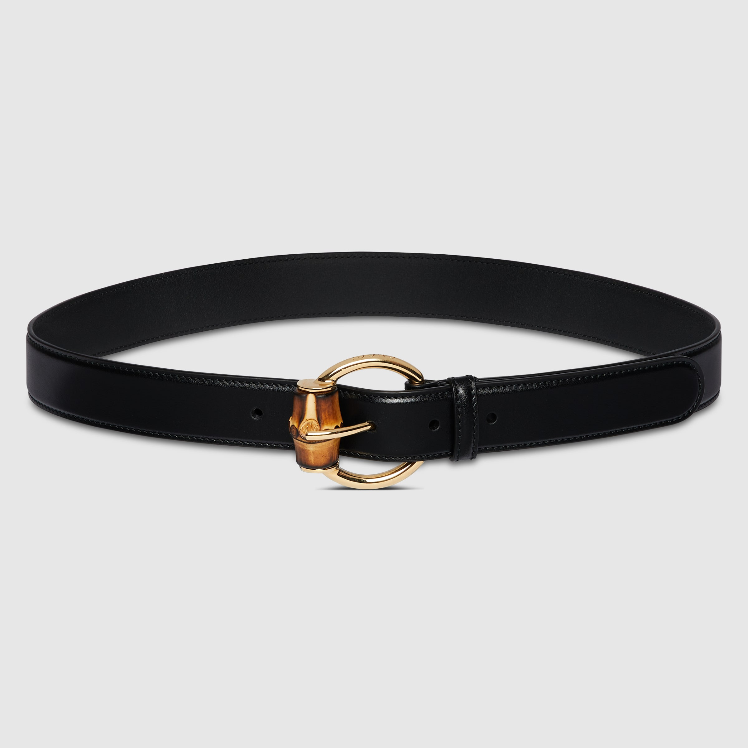 Belt with bamboo detail buckle - 1
