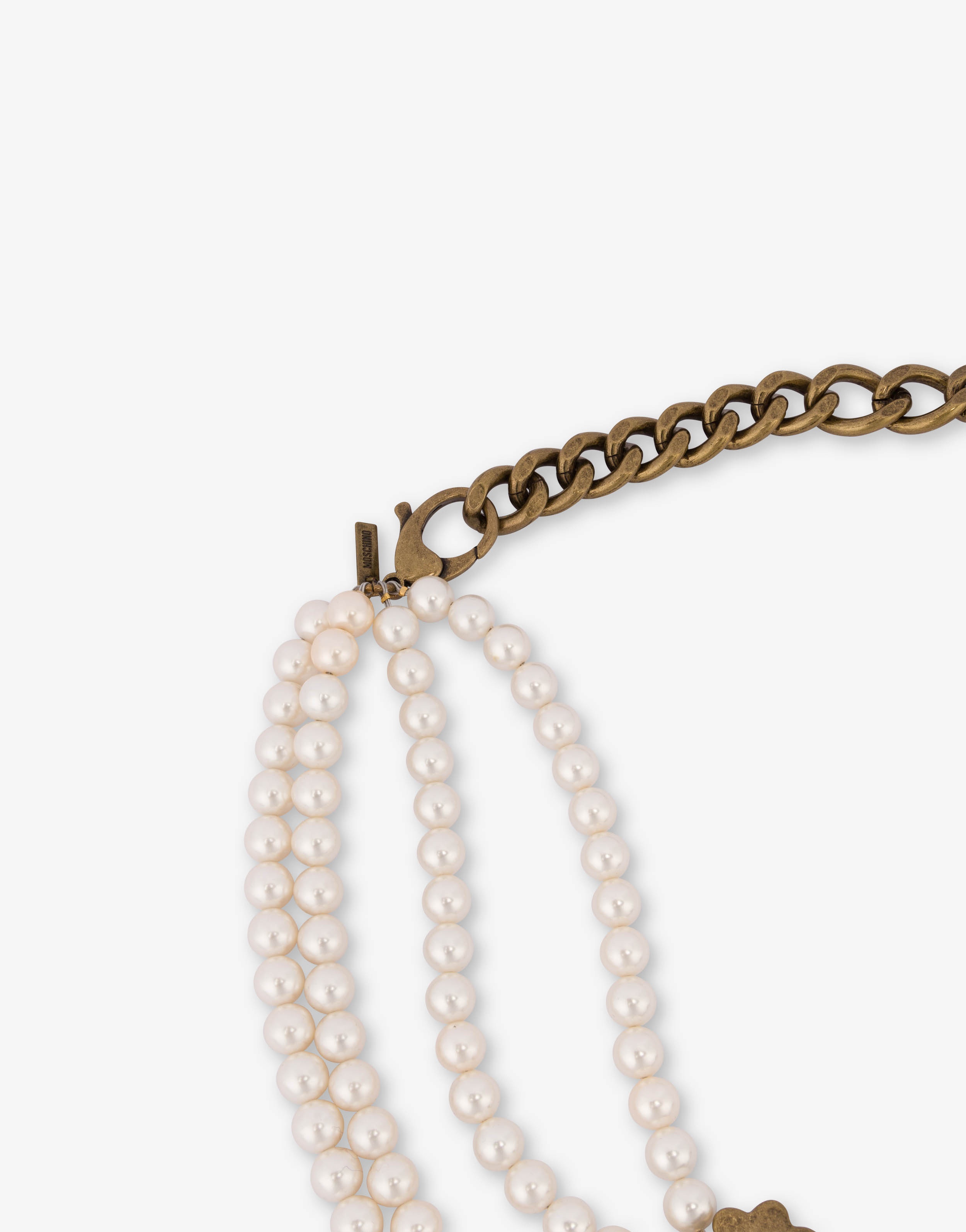 BAROQUE DETAIL PEARL NECKLACE - 3