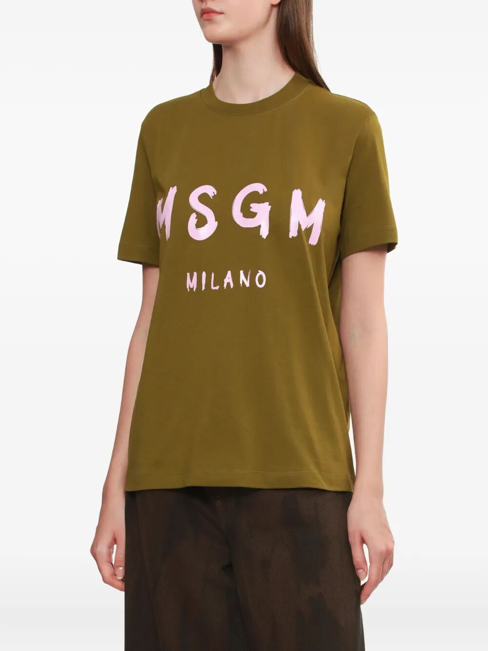 Logo Print Cotton T-Shirt - 2