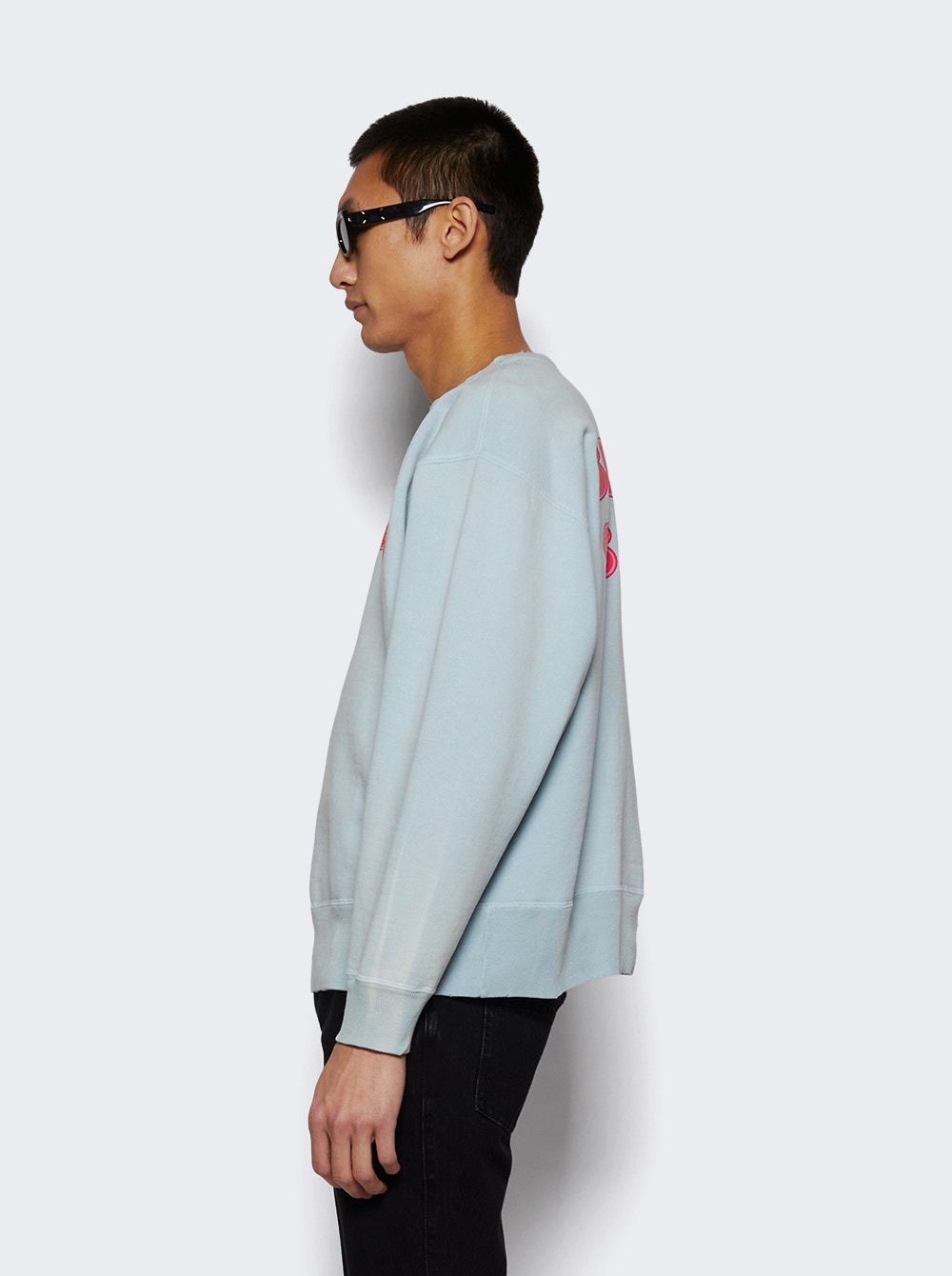 Crewneck Sweater Sky Blue - 4