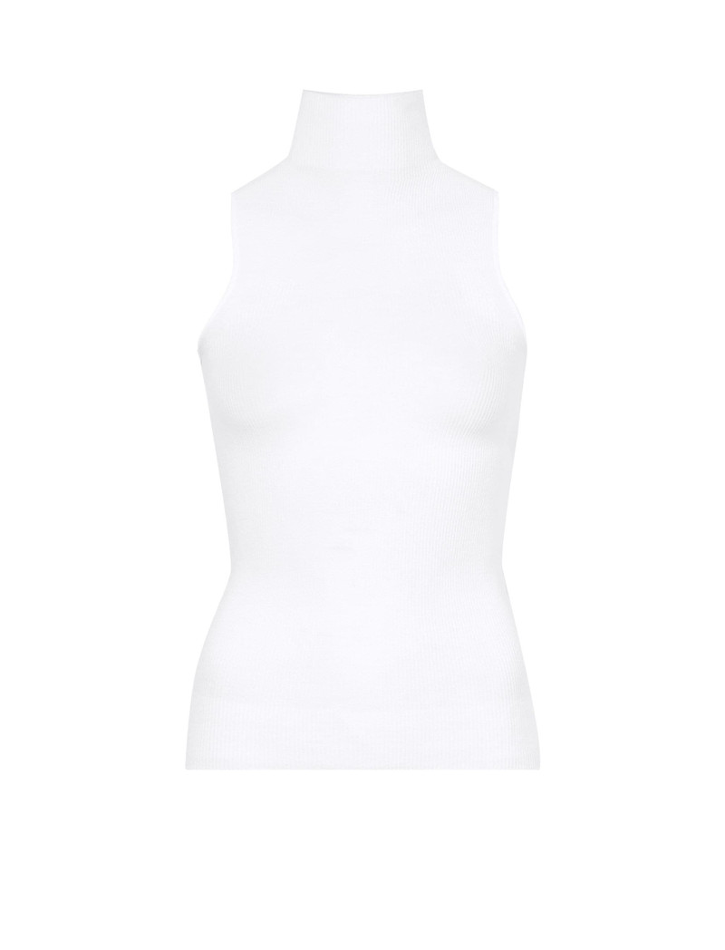 Matte Viscose Knit Top - 1