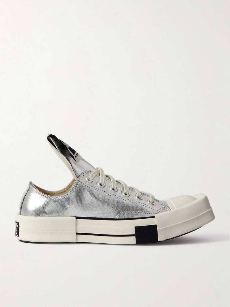 + Converse TURBODRK Chuck 70 Metallic Canvas High-Top Sneakers - 1