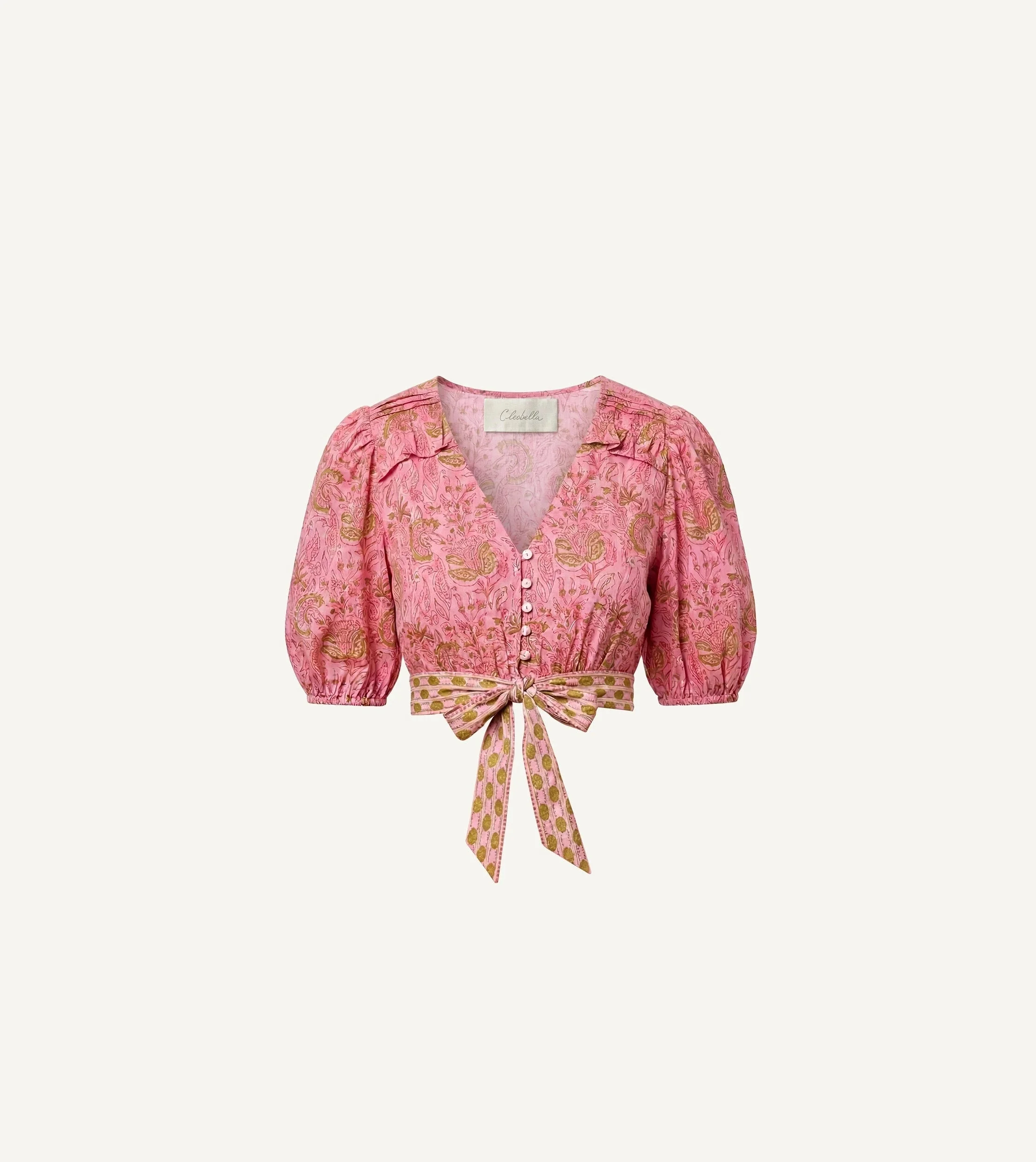 AMINA TOP | WILDFLOWER PRISM PINK - 1