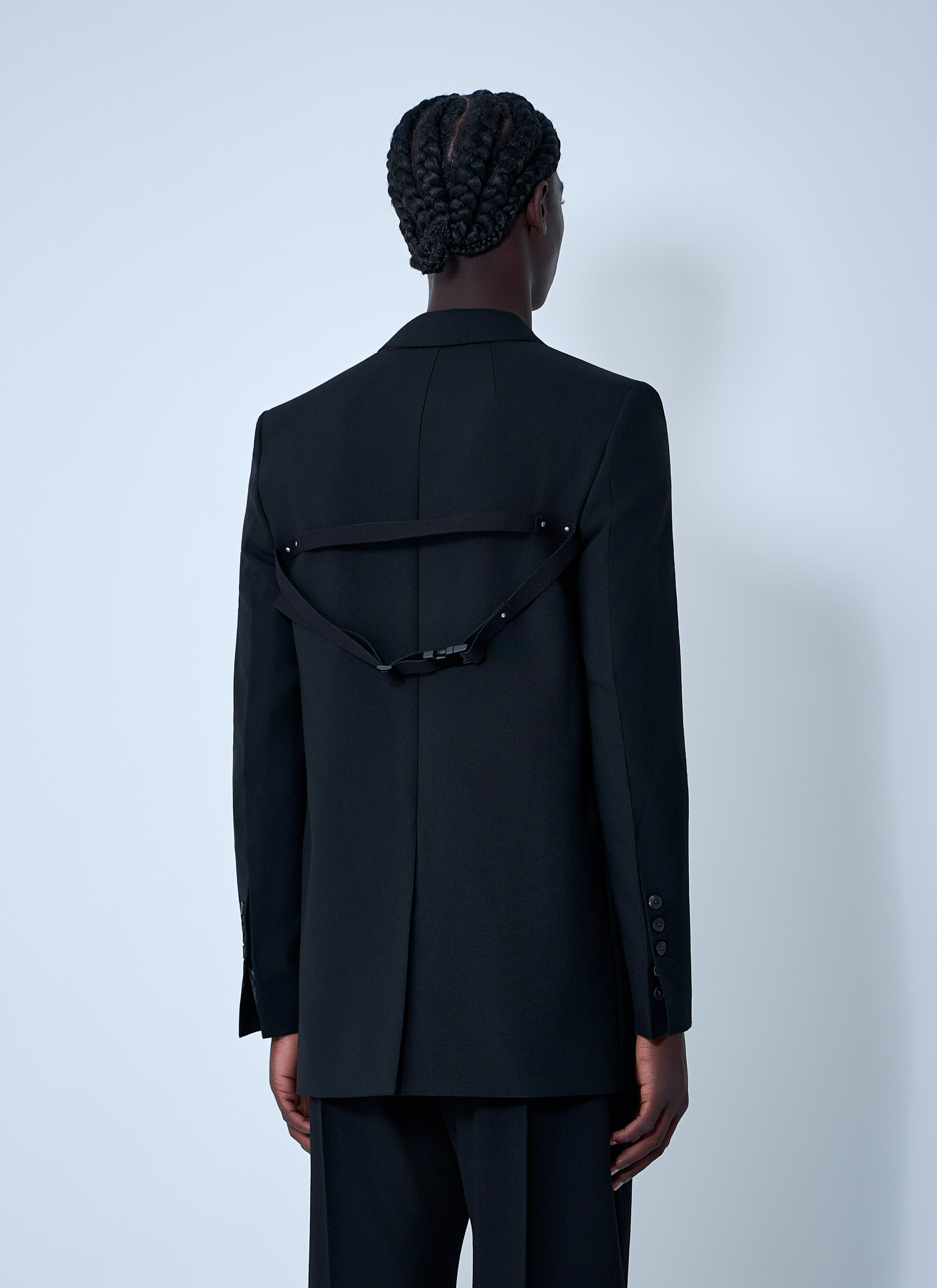 Rick Owens Men Single-Breasted Blazer - 4