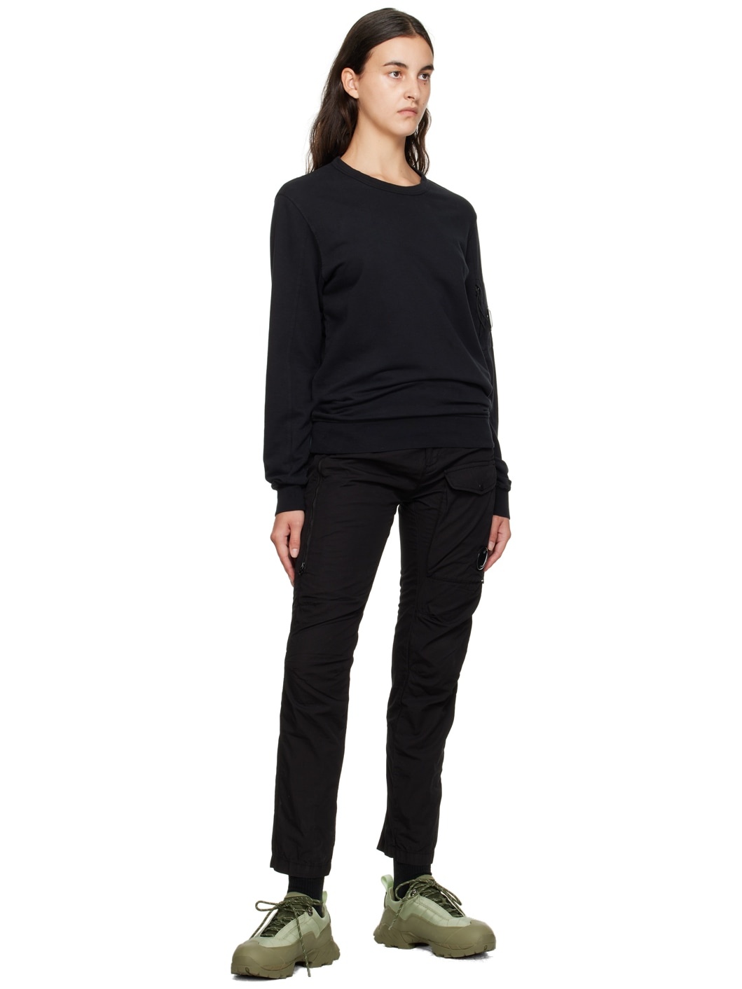 White Lens Cargo Pants - 7