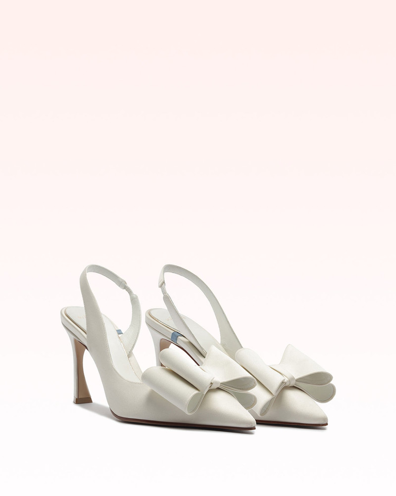 ALEXANDRE BIRMAN ANGIE 85 SATIN PUMP outlook