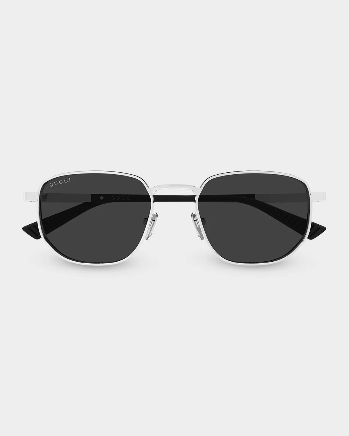 Men's GG2093S-001 Metal and Acetate Square Sunglasses - 1
