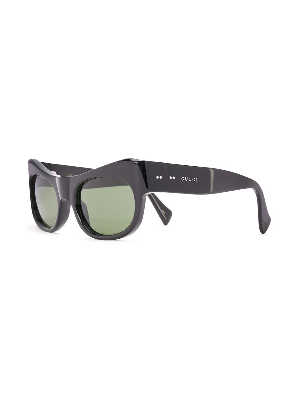 curved-frame sunglasses - 2