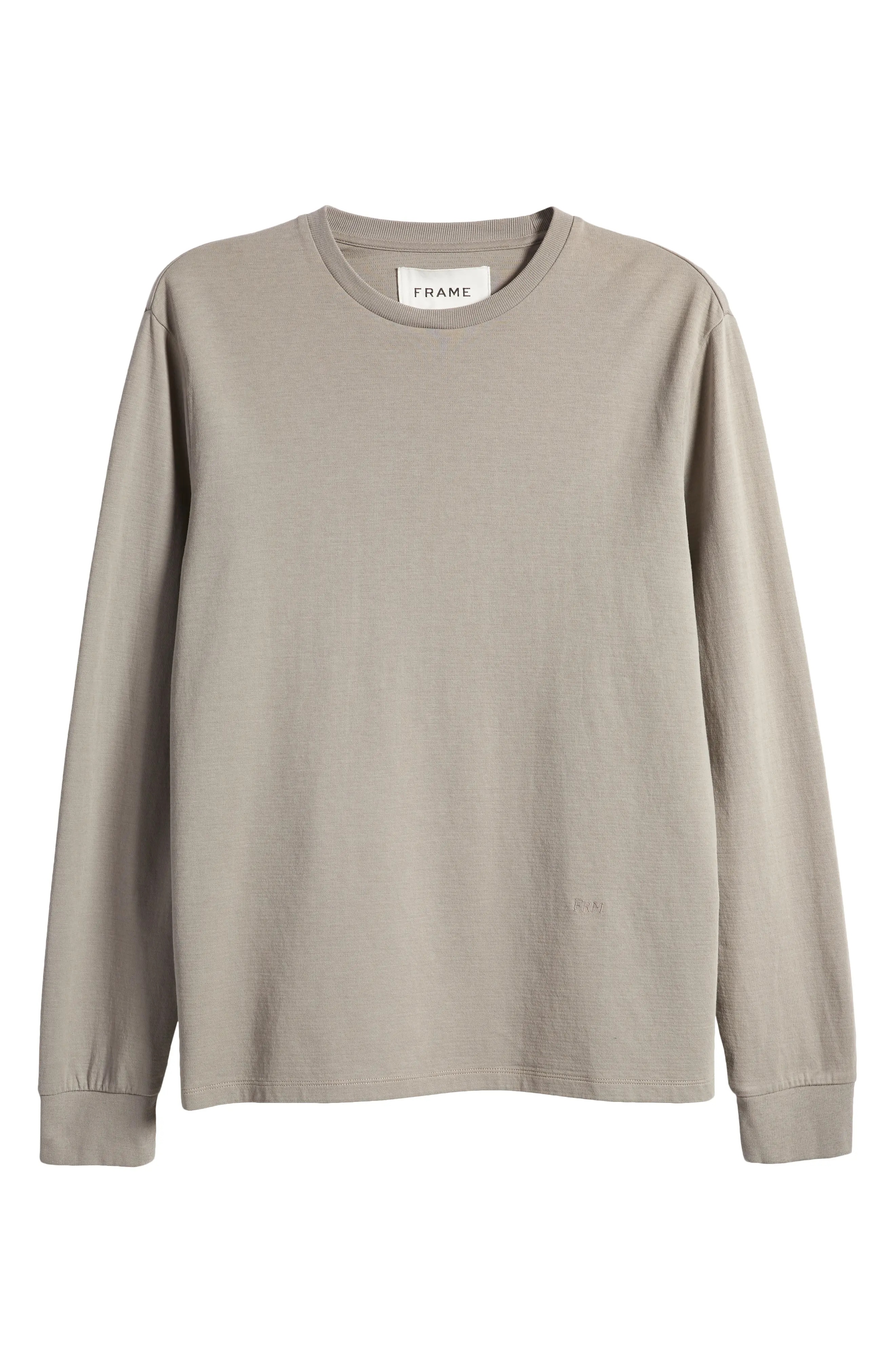 Duo Fold Long Sleeve Cotton T-Shirt - 5