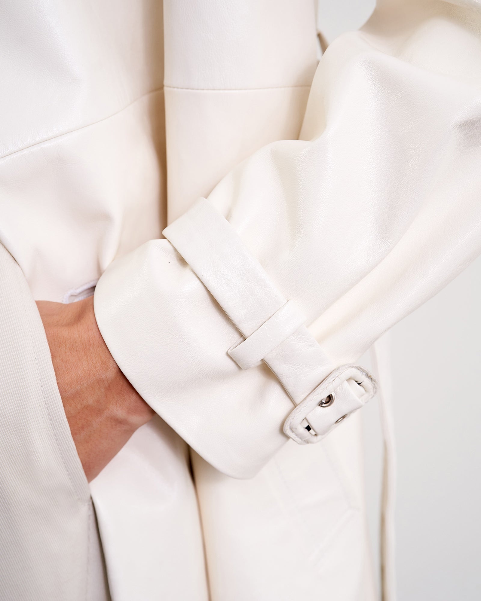 LEATHER TANNER TRENCH - 5