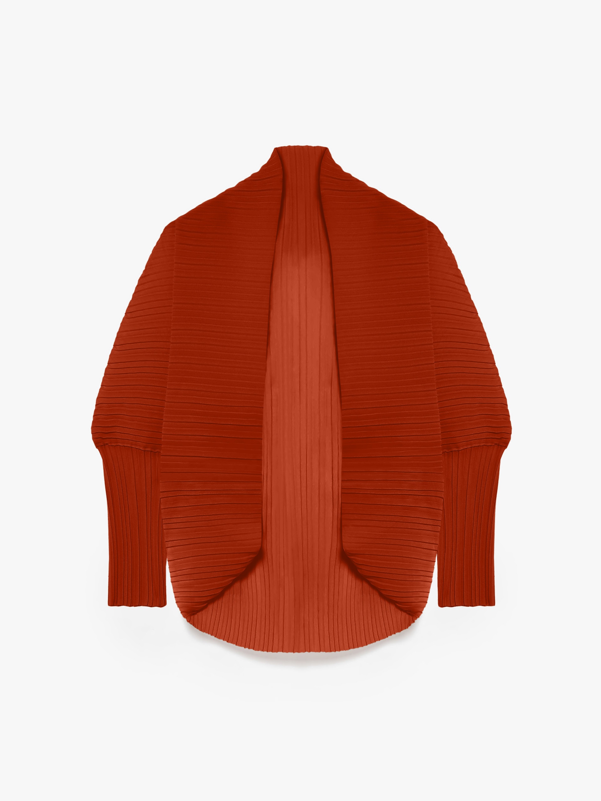 VESUVIO Shrug in pleated fabric - 1