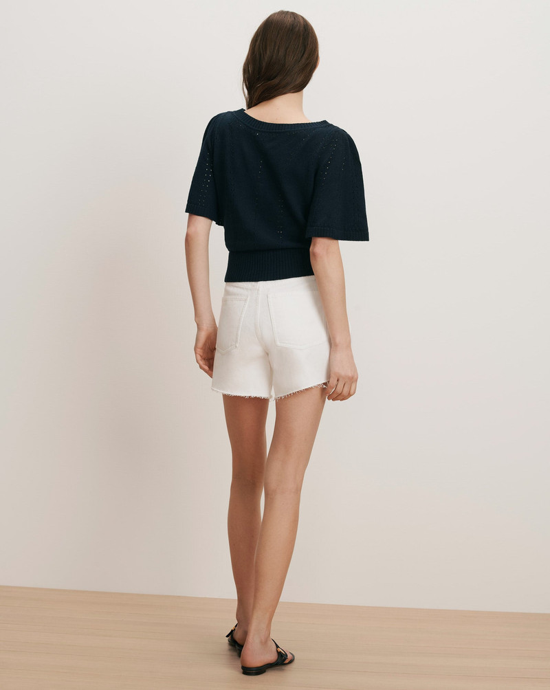 RHENNAN POINTELLE KNIT TOP 5