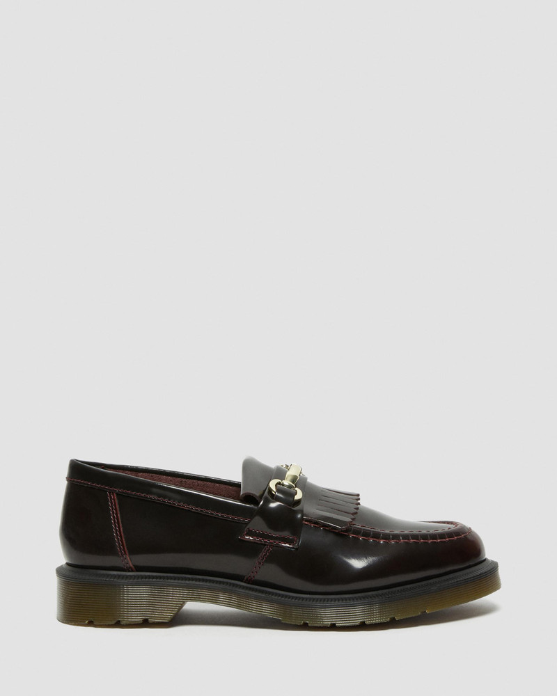 Adrian Snaffle Smooth Leather Kiltie Loafers - 1