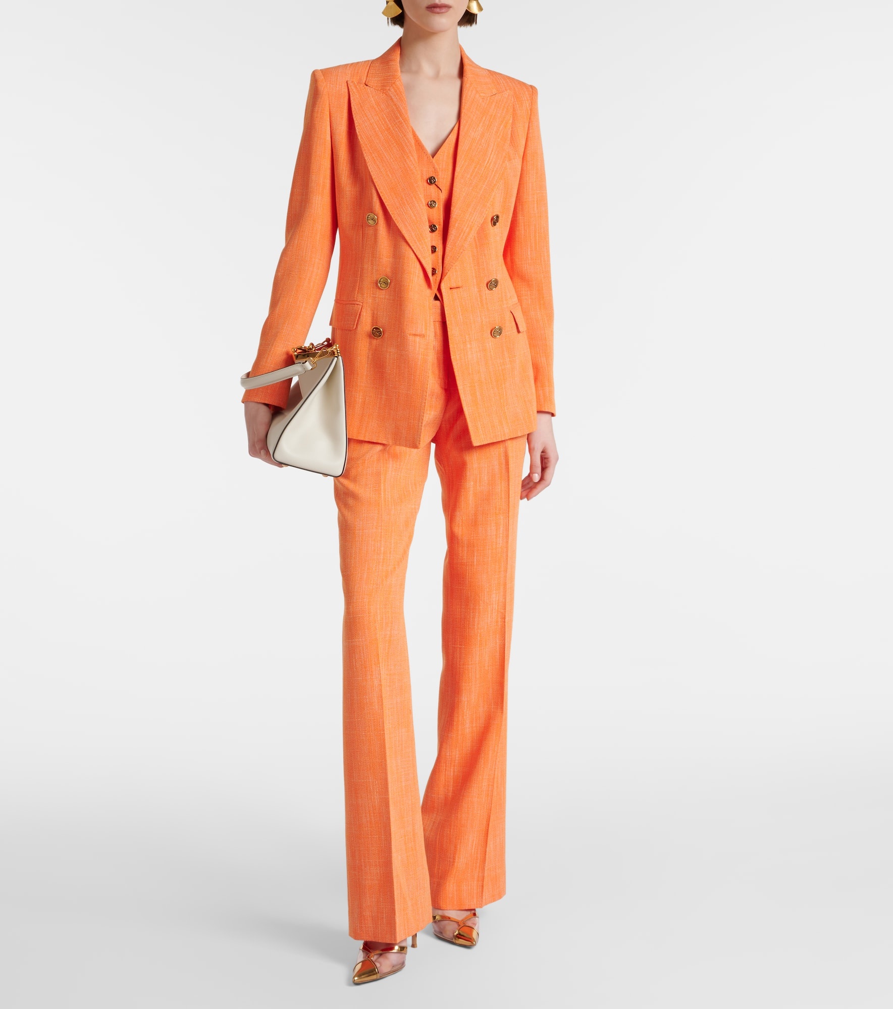 High-rise straight pants - 2