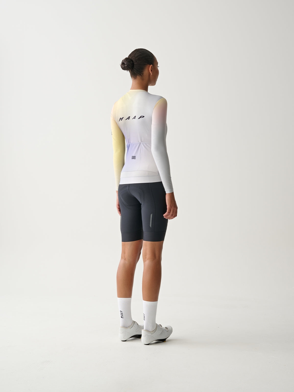 Women's Blurred Out Pro Hex LS Jersey - 4