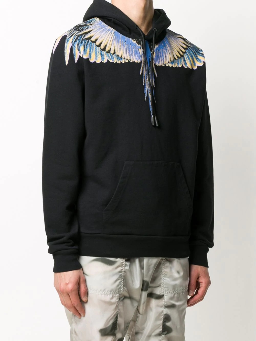 wings print hoodie - 3