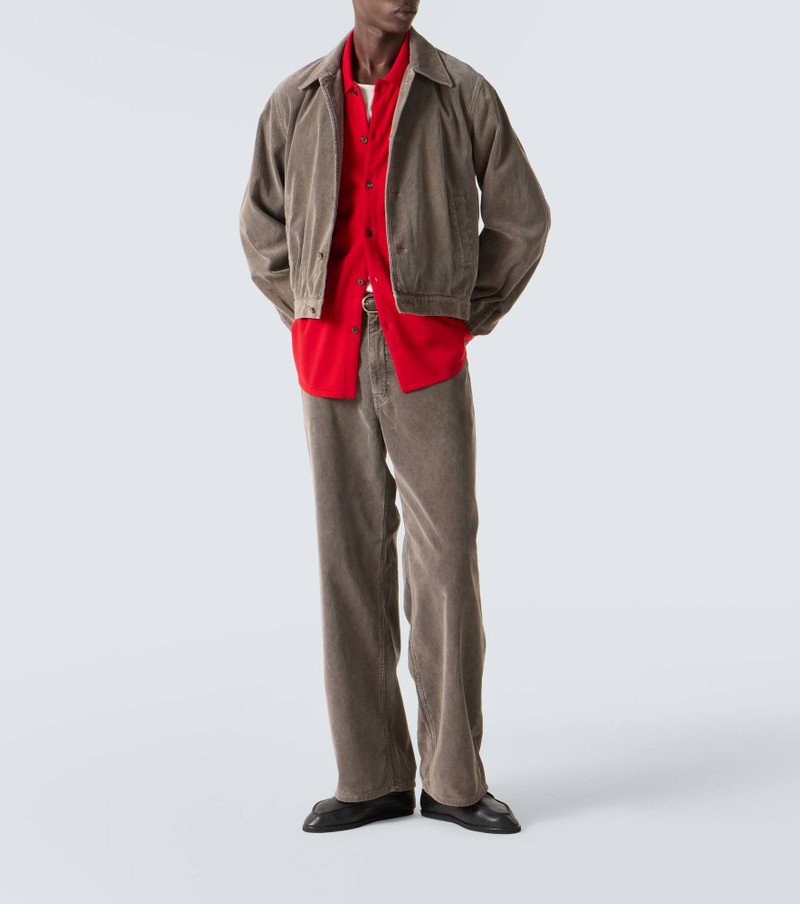 AURALEE Cotton corduroy blouson jacket outlook