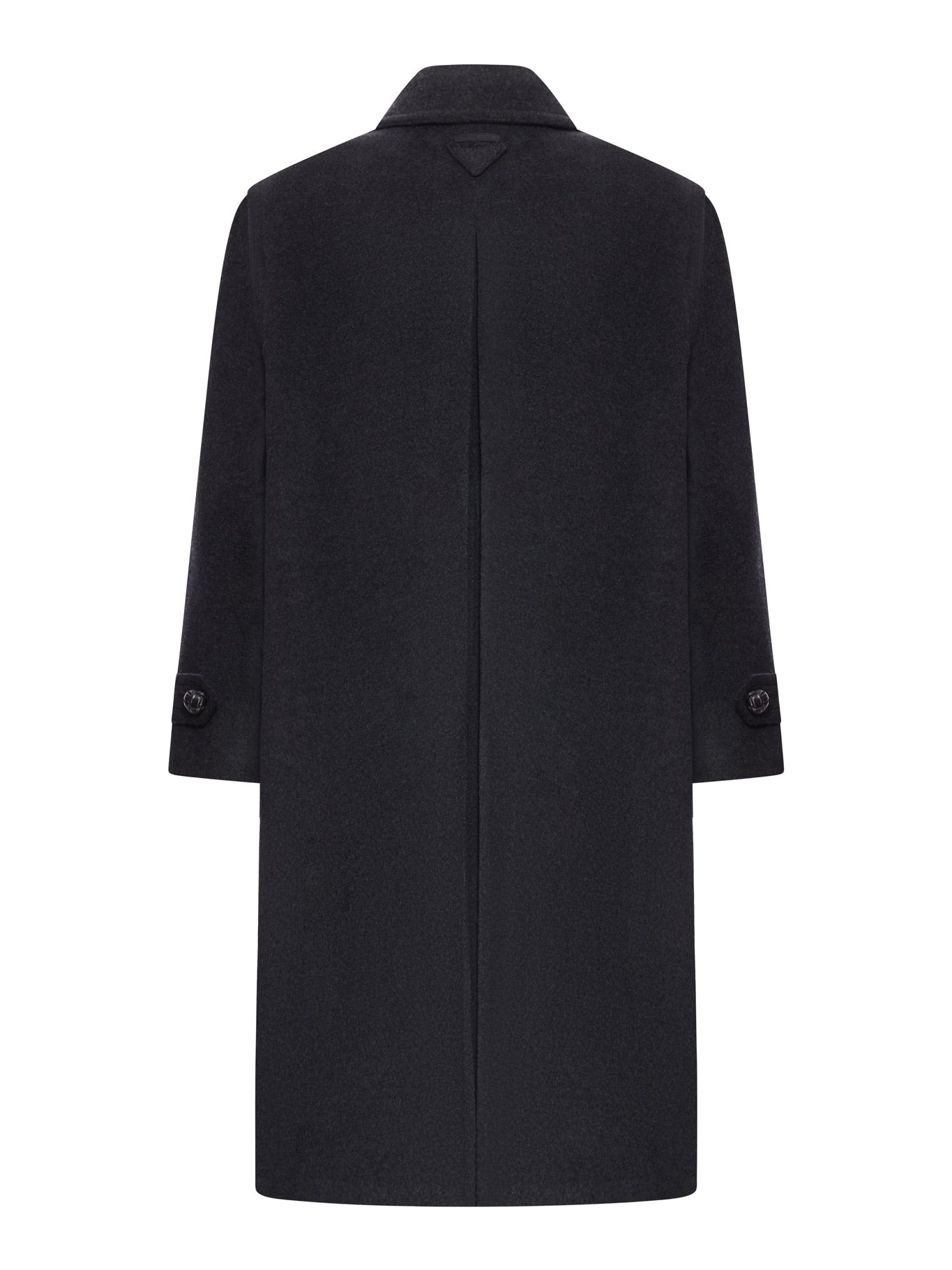 SINGLE-BREASTED CASHMERE LODEN COAT - 2