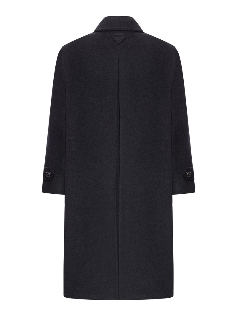 Prada SINGLE-BREASTED CASHMERE LODEN COAT outlook