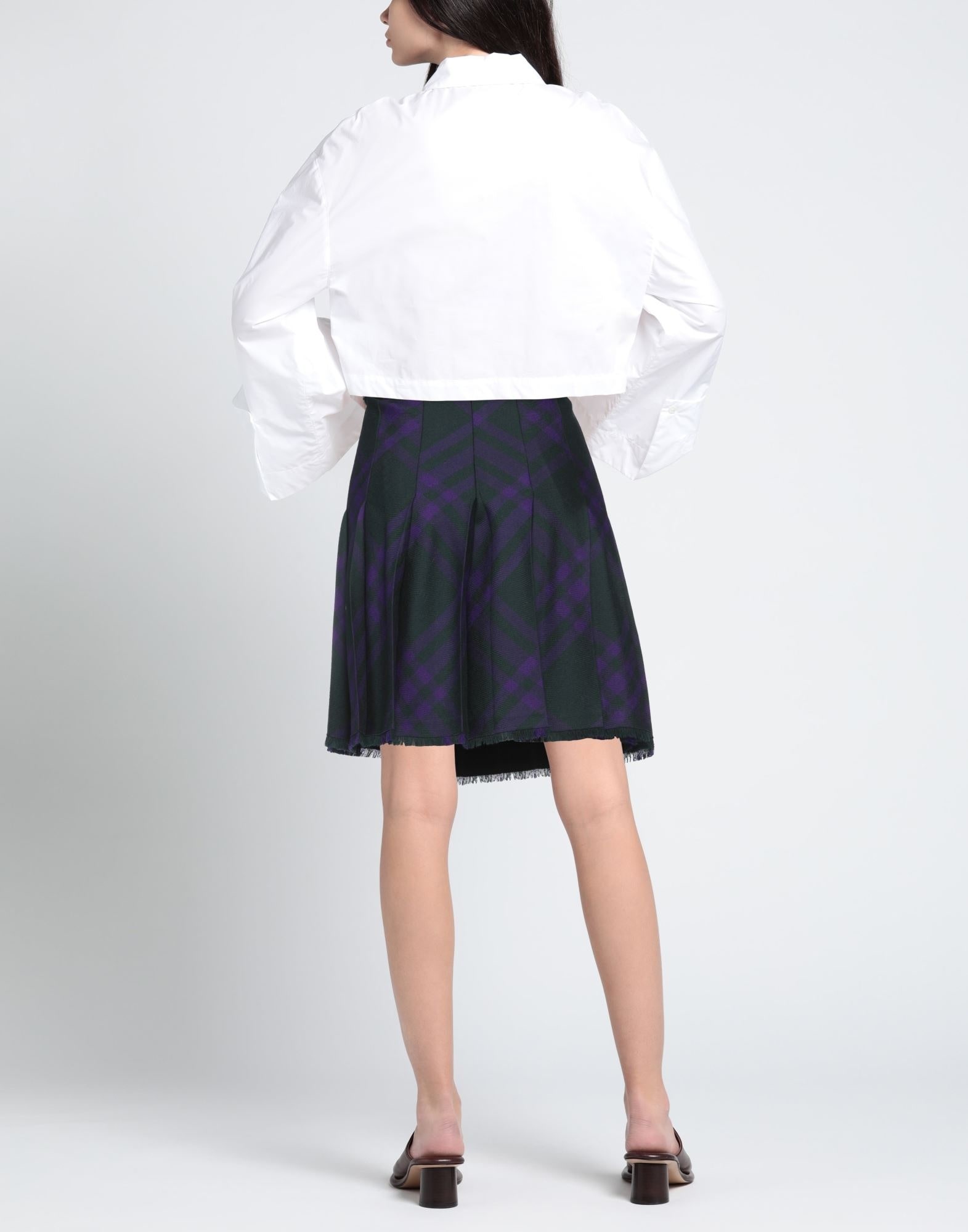 Purple Women's Mini Skirt - 3