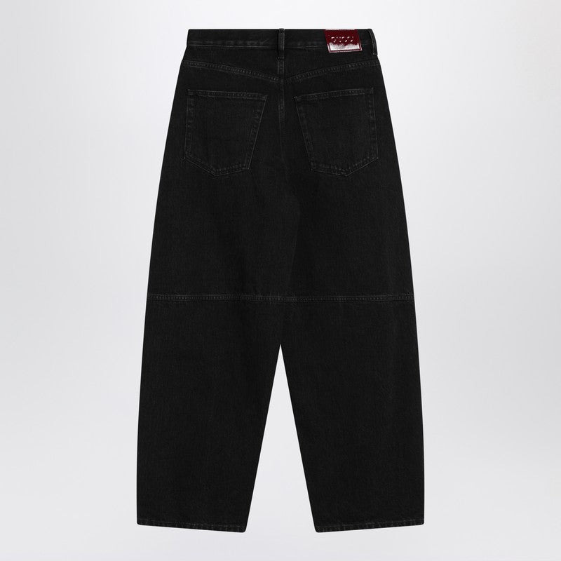 Gucci Black Wide-Leg Jeans Women - 2