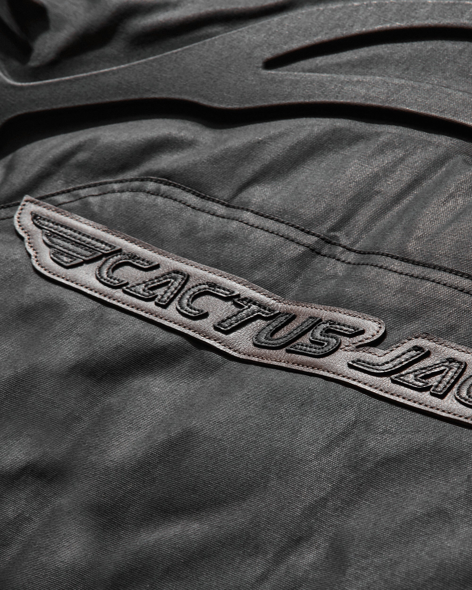 Men's Travis Scott Waxed Jacket Black - 3