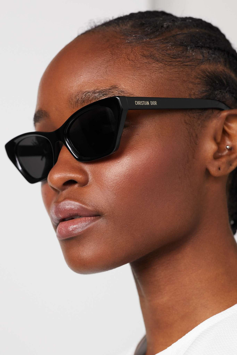 Dior DiorMidnight B1I cat-eye tortoiseshell acetate optical glasses outlook