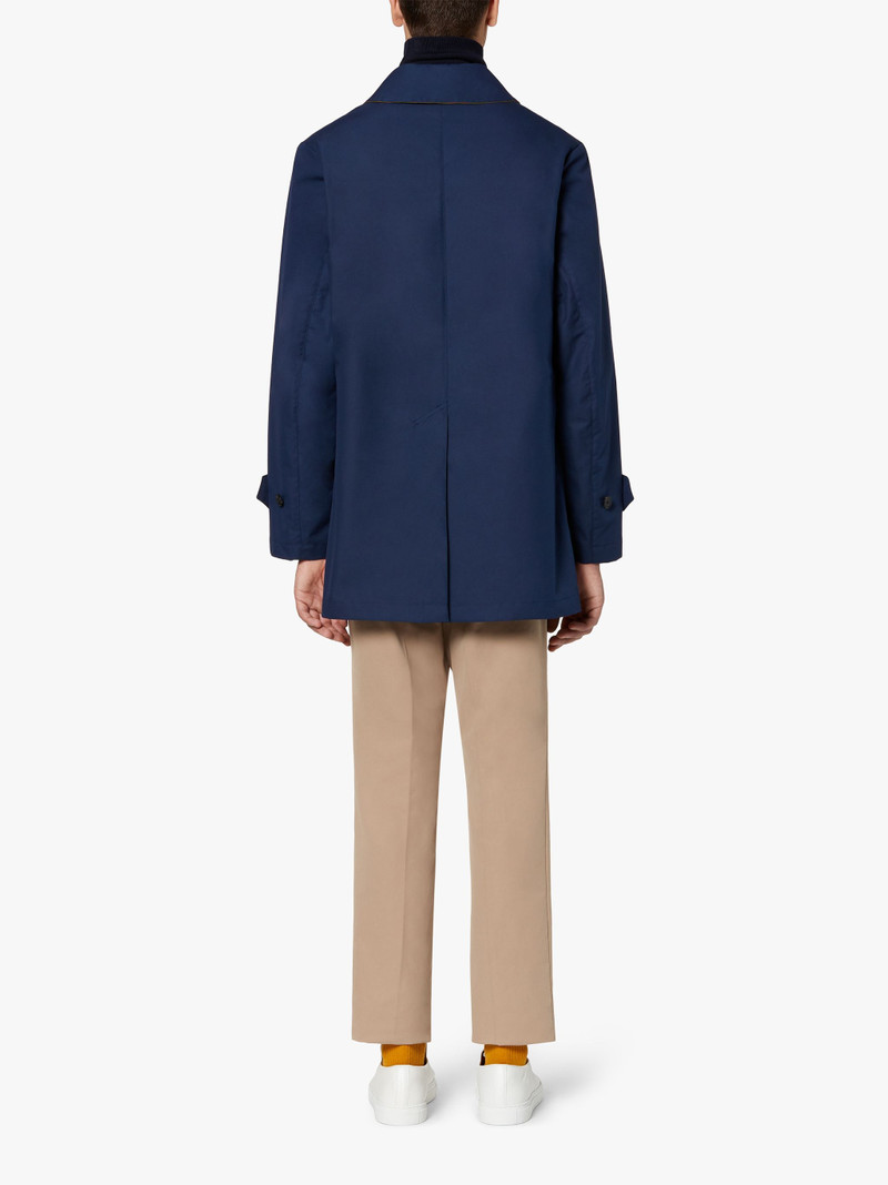 TORRENT NAVY COTTON SHORT RAINCOAT | GMM-202 3