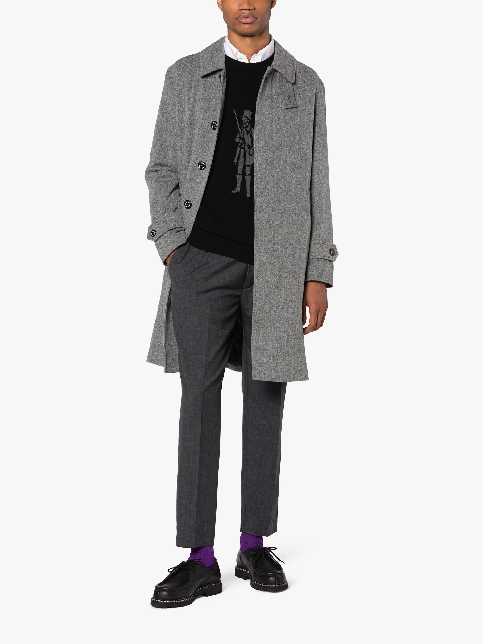 DIDSBURY GREY RAIN SYSTEM COAT - 1