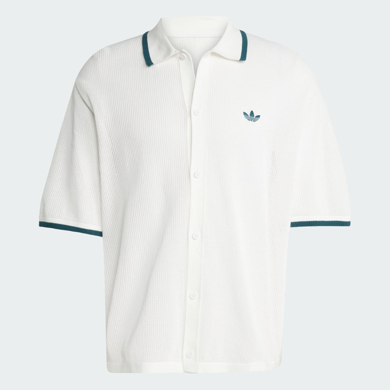 adidas Originals Button Down Knitted Shirt - 1
