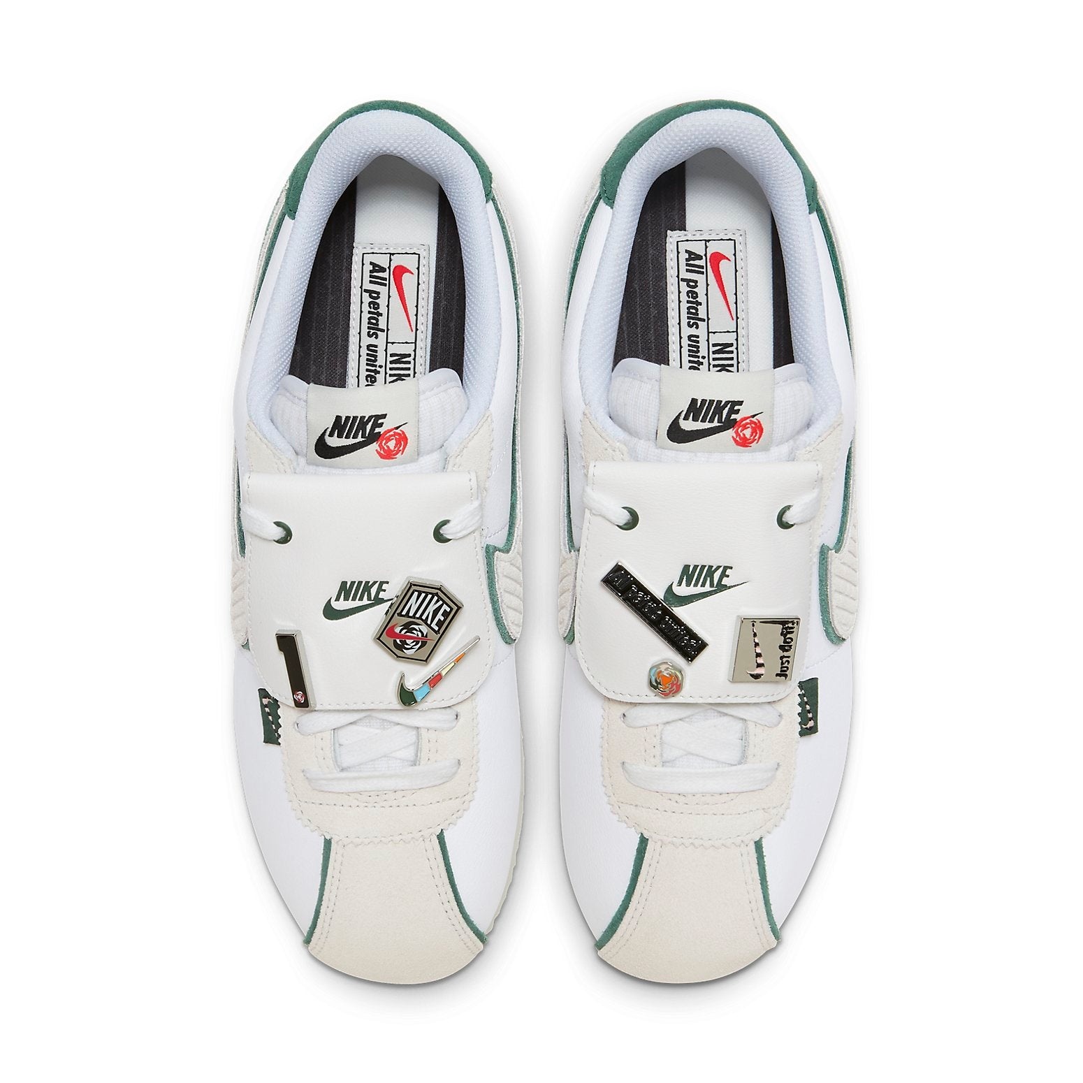 (WMNS) Nike Cortez 'All Petals United White Green' FQ0259-110 - 3