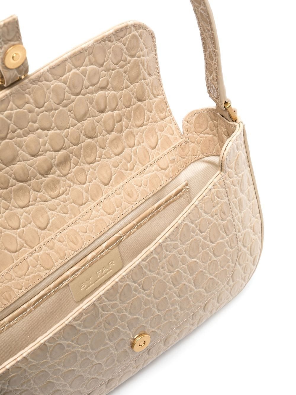 Miranda crocodile-embossed shoulder bag - 5