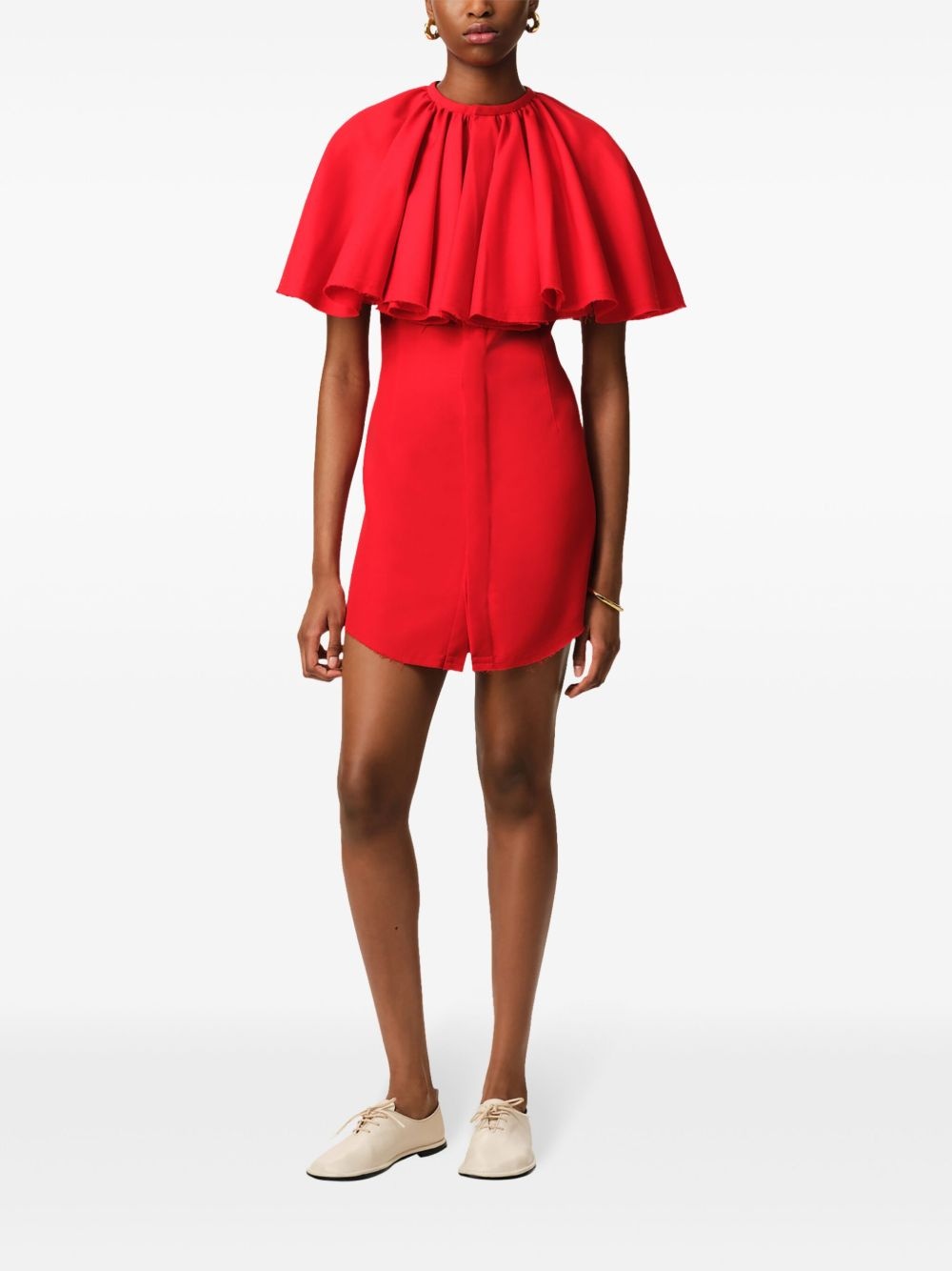 ruffled mini dress - 2