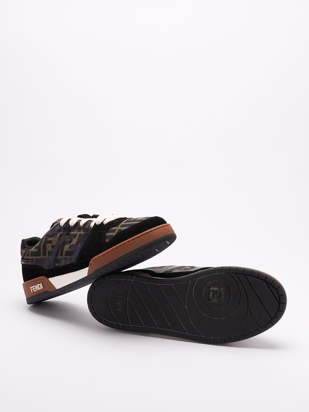 FENDI `Match Cross` Low-Top Sneakers | spinnaker | REVERSIBLE