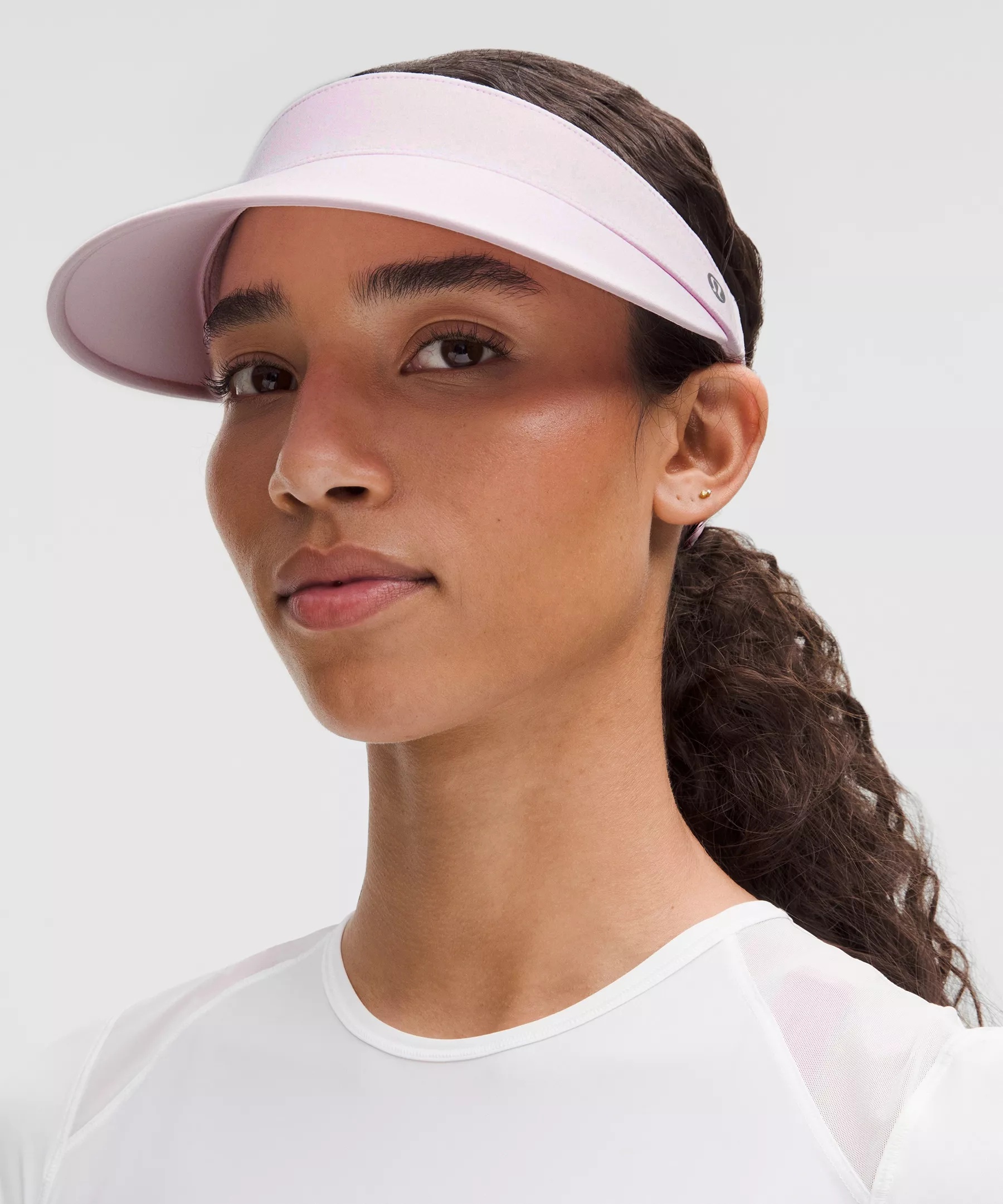 Women's Fast Paced Wide Band Running Visor - 2